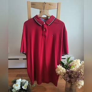 Men's Tommy Hilfiger Red Polo, size XXL